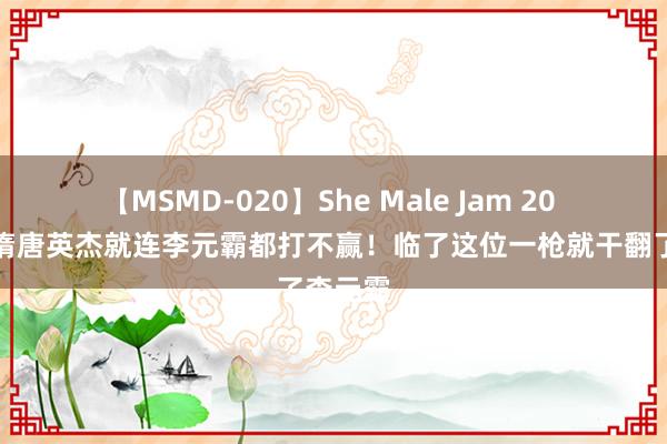 【MSMD-020】She Male Jam 20 这三位隋唐英杰就连李元霸都打不赢！临了这位一枪就干翻了李元霸