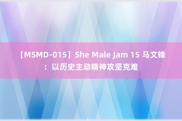 【MSMD-015】She Male Jam 15 马文锋：以历史主动精神攻坚克难