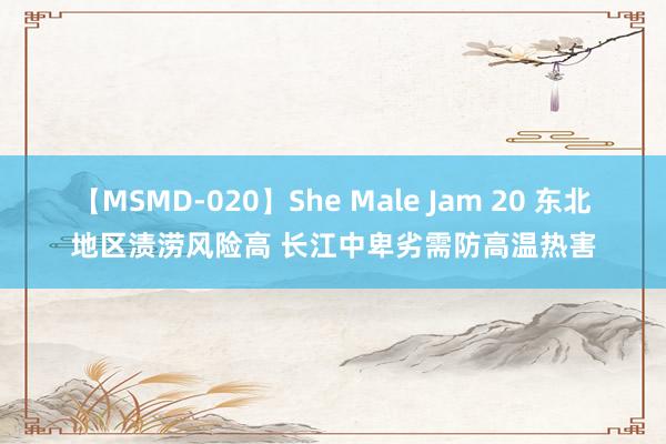 【MSMD-020】She Male Jam 20 东北地区渍涝风险高 长江中卑劣需防高温热害